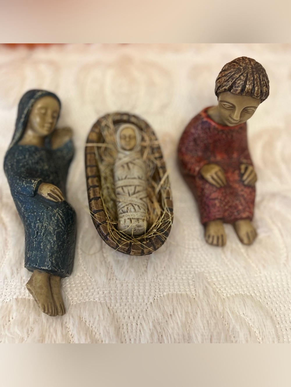 Jesus Mary Joseph Nativity Atelier d'art
Bethlehem Monasteries Figurine 4pc Set